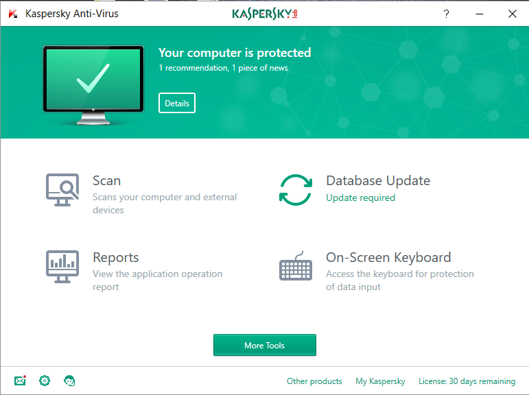 Kaspersky download 2020